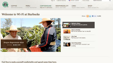 Wi-Fi ubiquity: Starbucks + new digital content