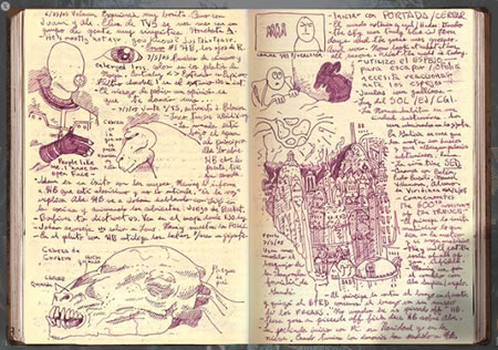 The Lost Sketchbooks of Guillermo Del Toro