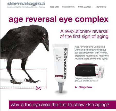 Ravens + Dermalogica: Brand allegories with Corvids