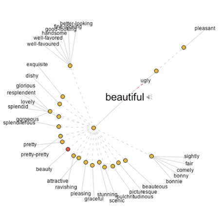 Search visualizations: search and recognition