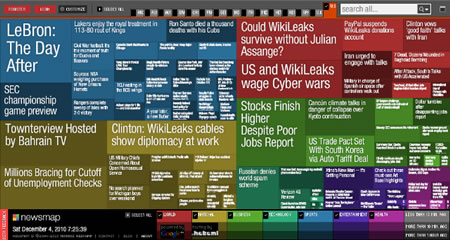 Search visualizations: search and recognition