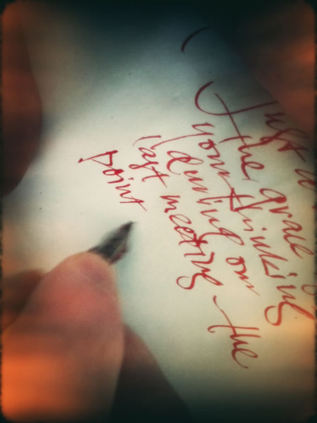 The script of connectedness: handwritten notes