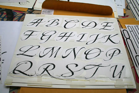 The Alphabet | A History of Girvin Calligraphy