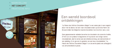 Brand angularity: Maison des Maîtres Chocolatiers Belges