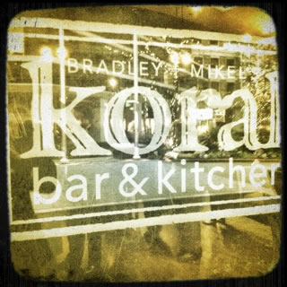 The birth of a new brand | Bradley + Mikel's Koral bar & kitchen