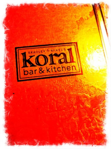 The birth of a new brand | Bradley + Mikel's Koral bar & kitchen