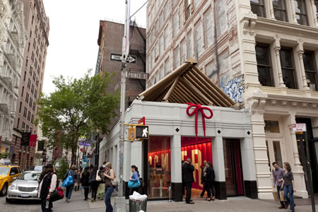 Camper's New Soho shop | Shigeru Ban