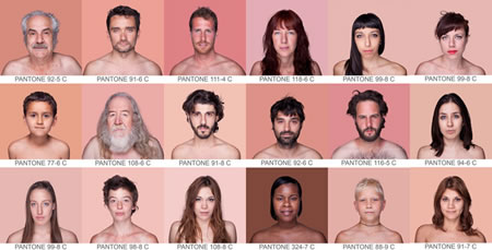 The humanity of color | Pantone's new human color numbering system & Angelica Dass: 