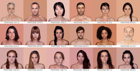 The humanity of color | Pantone's new human color numbering system & Angelica Dass: 