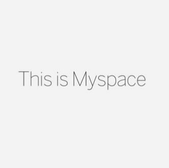 MySpace Interface
