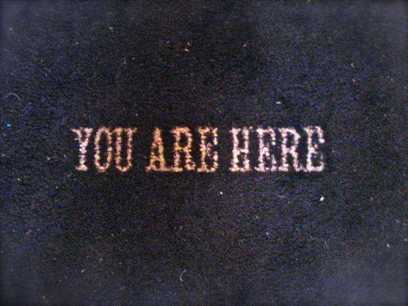 YOU ARE HERE