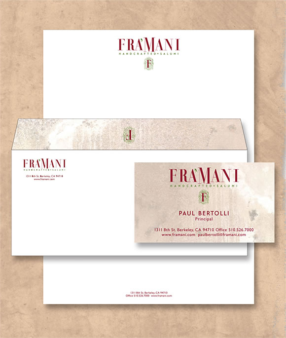 Fra'Mani Letterhead | GIRVIN