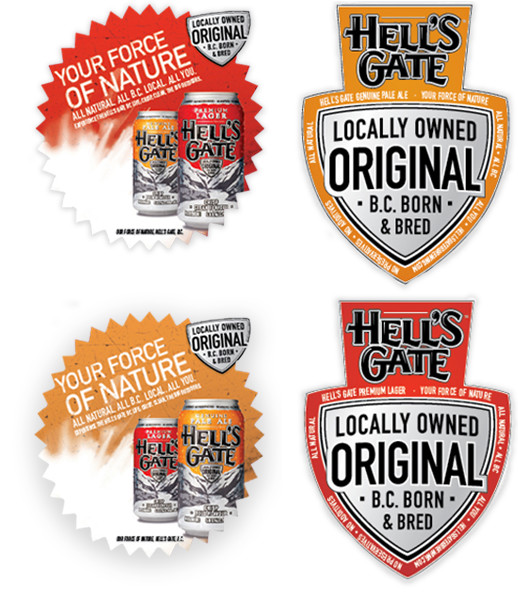 Hell's Gate Label Badge