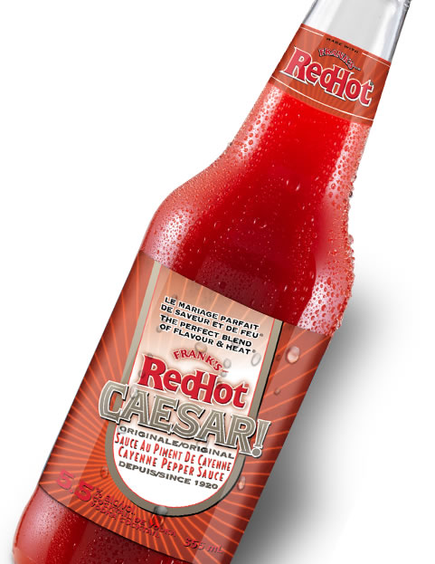 Frank's Red Hot Caesar Bottle Label