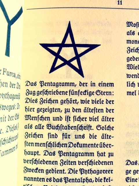 The Sign and the Symbol, the Signal of the Sigil -- Rudolf Koch's Book of Signs