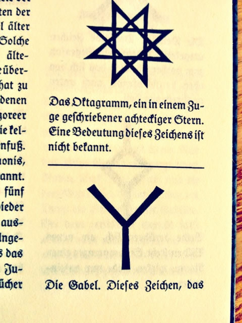 The Sign and the Symbol, the Signal of the Sigil -- Rudolf Koch's Book of Signs