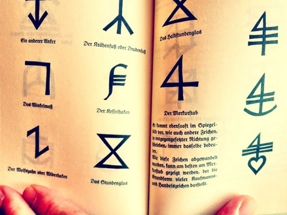 The Sign and the Symbol, the Signal of the Sigil -- Rudolf Koch's Book of Signs