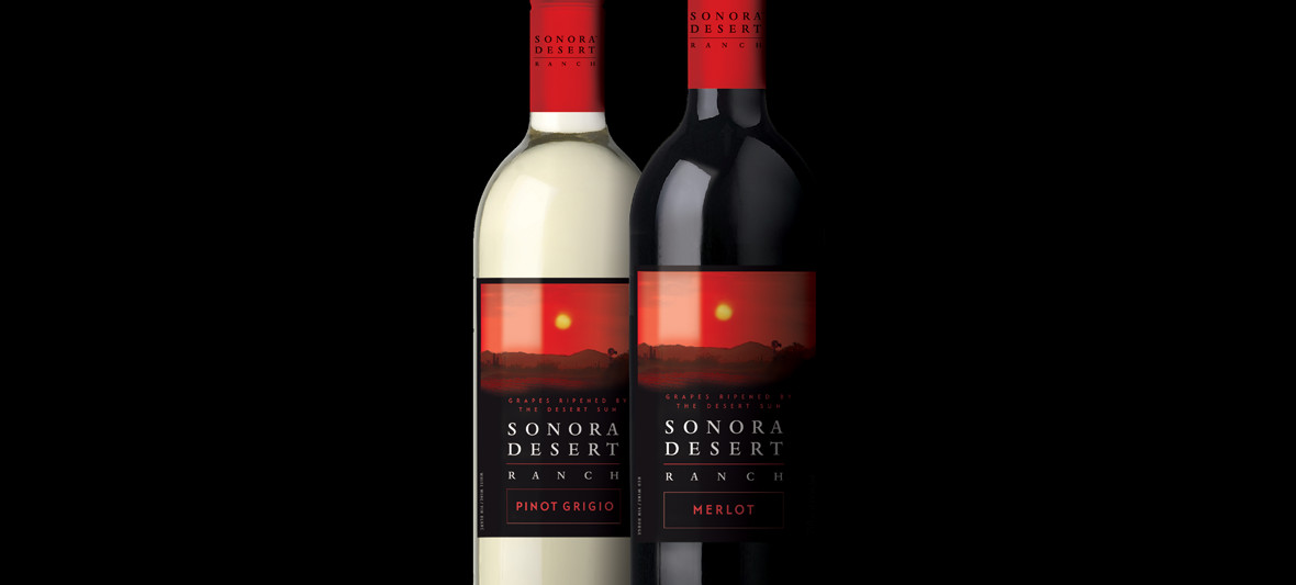 Sonora Desert Ranch Wine Bottles & Labels