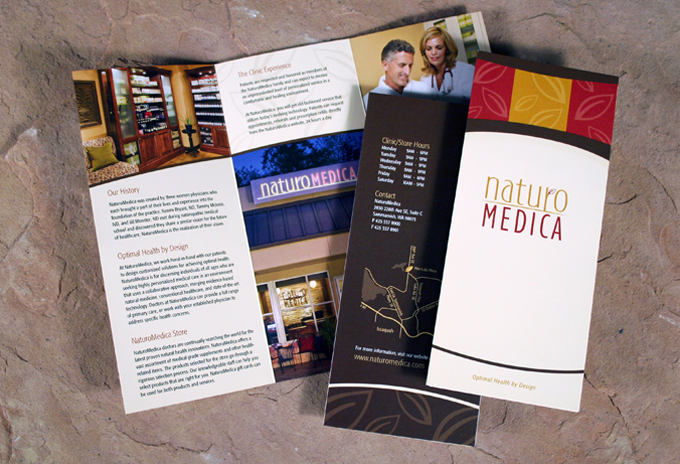 NaturoMedica Marketing Collateral