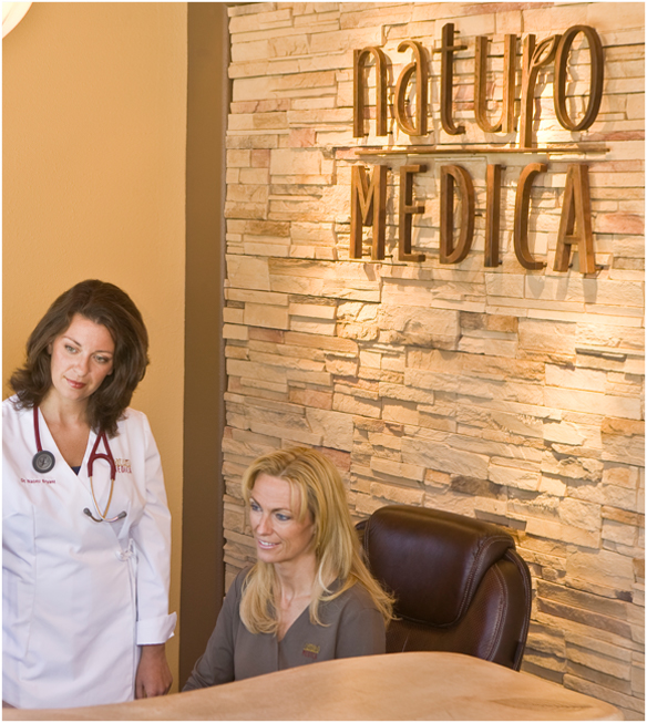 NaturoMedica Interior Signage