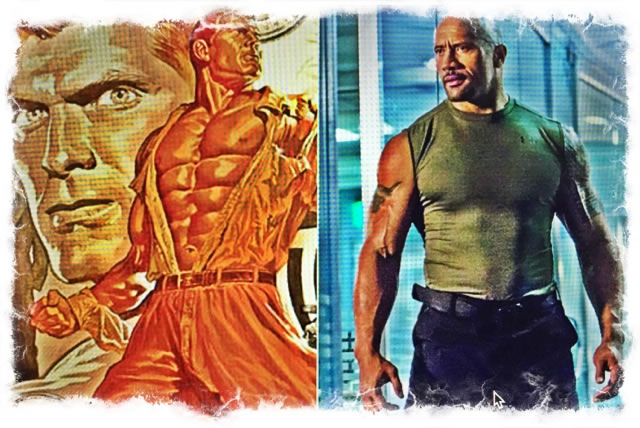 Dwayne Johnson as Doc Savage