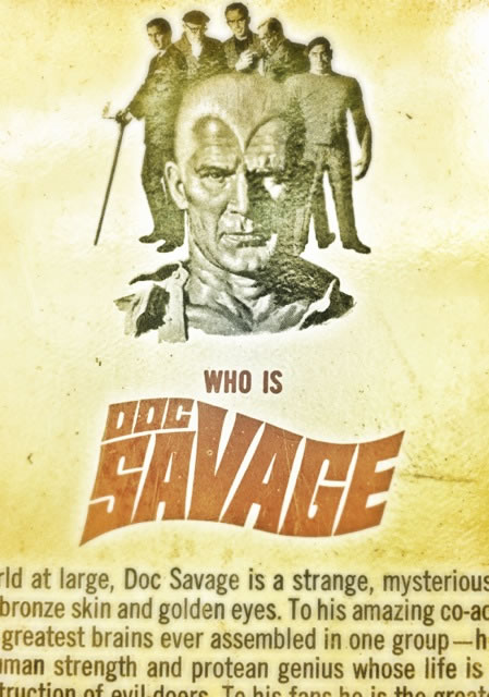 Dwayne Johnson as Doc Savage