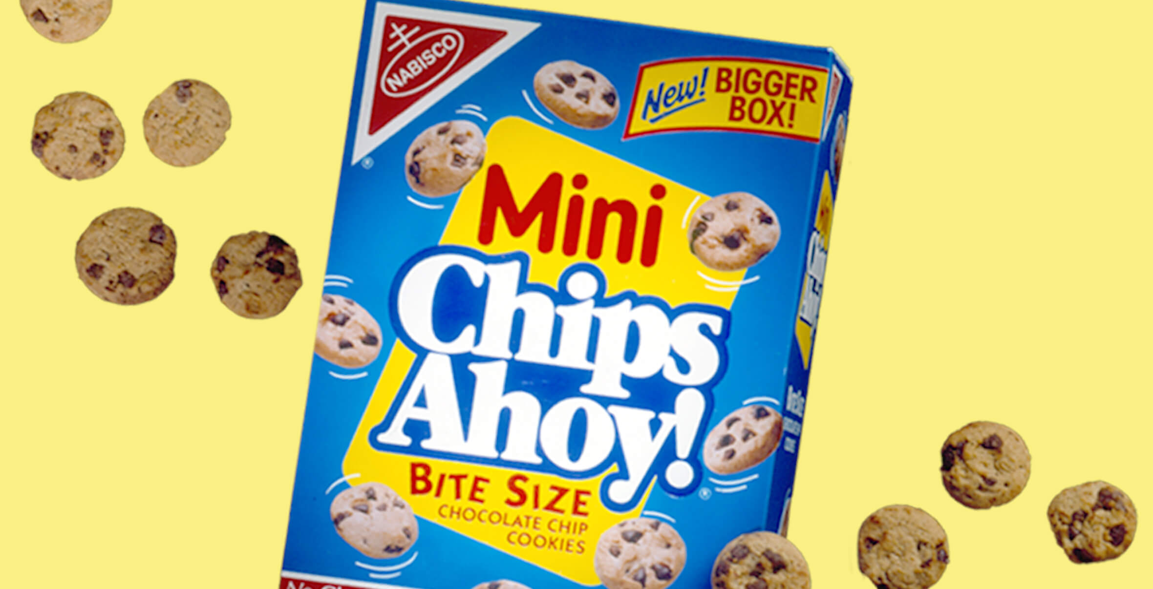 Nabisco Mini Chips Ahoy!  Logo and Packaging