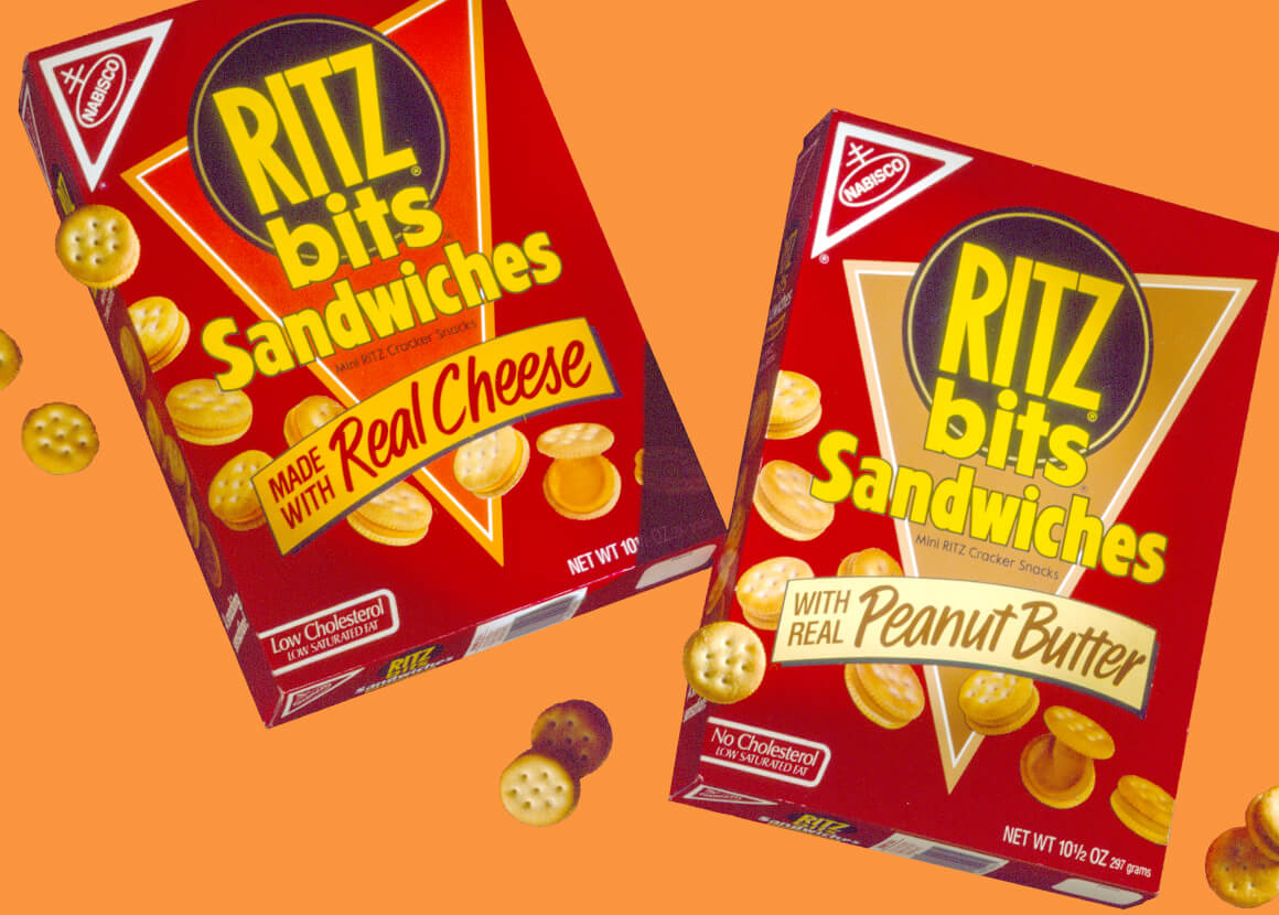 Nabisco Ritz Bits Sandwiches Packaging