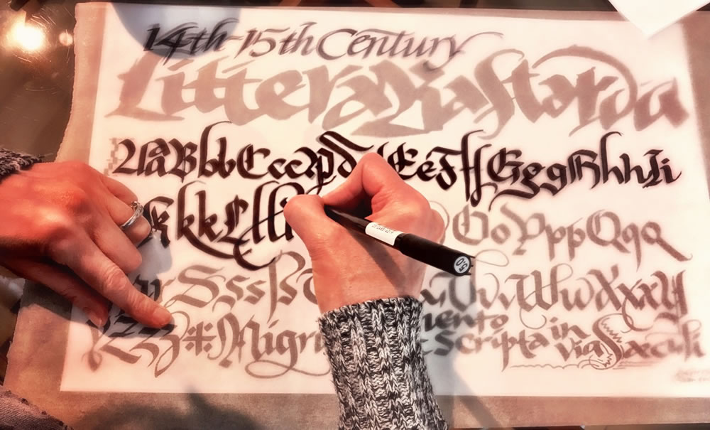 BREATHING TIME | THE ALPHABETIC JOURNEY OF GIRVIN’s CALLIGRAPHY CLASSES