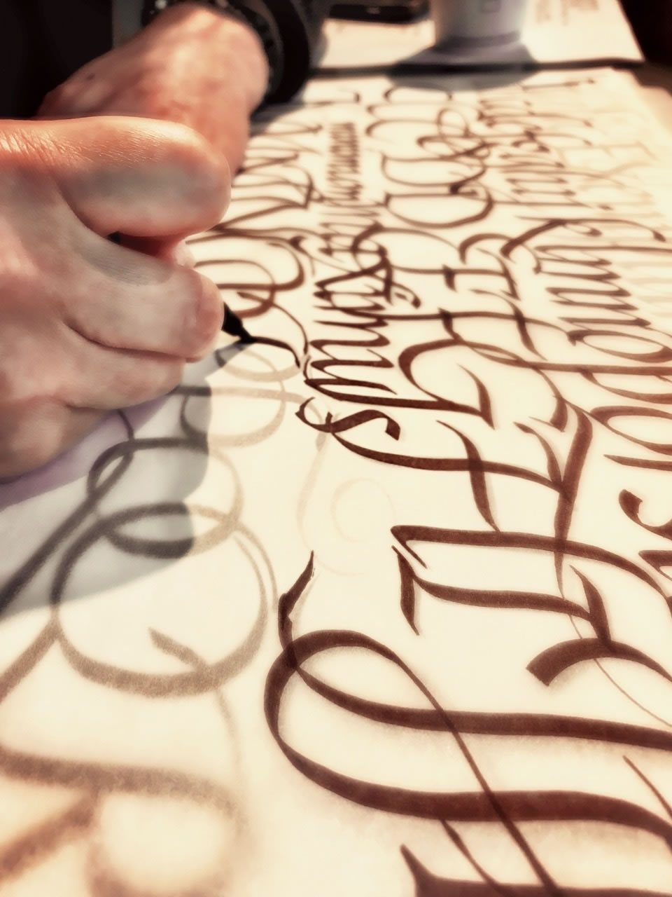 BREATHING TIME | THE ALPHABETIC JOURNEY OF GIRVIN’s CALLIGRAPHY CLASSES
