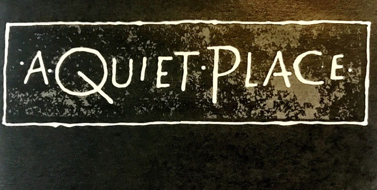 BRANDING THE FEAR OF SOUND | DESIGNING MOVIE LOGOS FOR "A QUIET PLACE.”