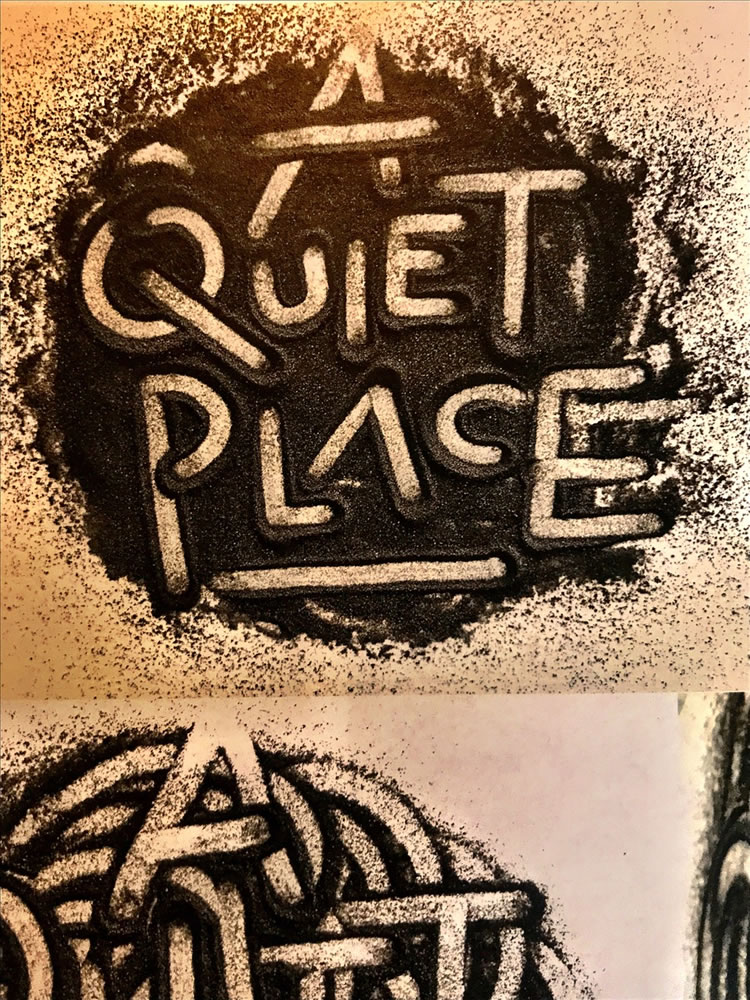 BRANDING THE FEAR OF SOUND | DESIGNING MOVIE LOGOS FOR "A QUIET PLACE.”