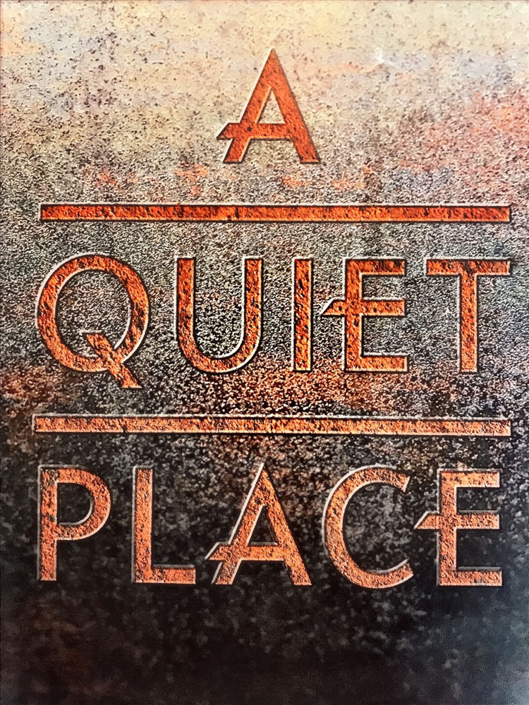 BRANDING THE FEAR OF SOUND | DESIGNING MOVIE LOGOS FOR "A QUIET PLACE.”