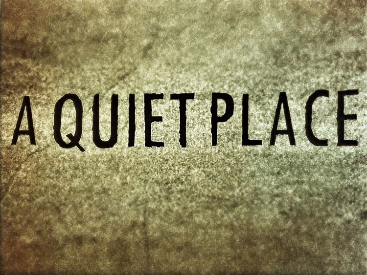 BRANDING THE FEAR OF SOUND | DESIGNING MOVIE LOGOS FOR "A QUIET PLACE.”