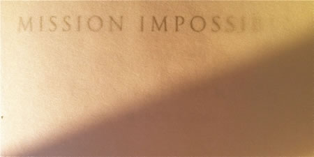 DESIGNING THE IMPOSSIBLE: MISSIONS IN GRAPHIC IDENTITY