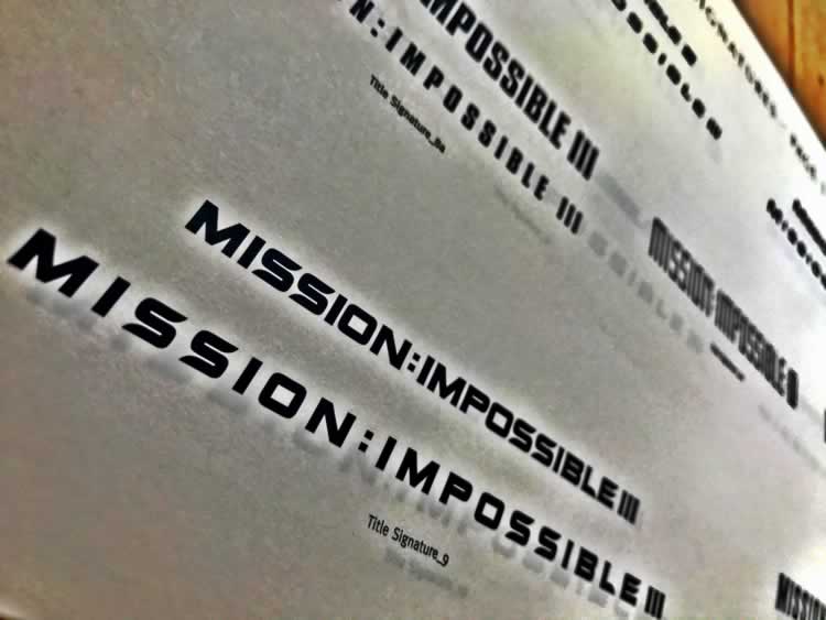 DESIGNING THE IMPOSSIBLE: MISSIONS IN GRAPHIC IDENTITY