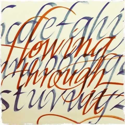 THE FOCUS OF THE STROKE, SYMBOLS AND WORDS WELL DRAWN: MEDITATIONS ON CALLIGRAPHY