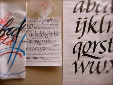 THE FOCUS OF THE STROKE, SYMBOLS AND WORDS WELL DRAWN: MEDITATIONS ON CALLIGRAPHY
