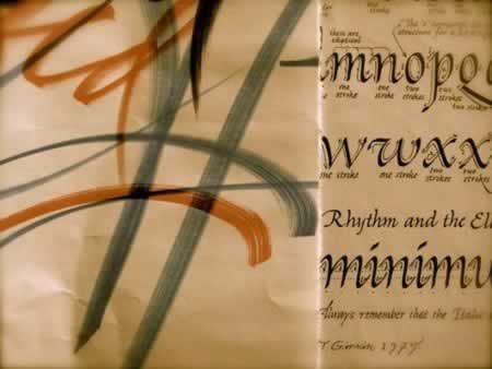 THE FOCUS OF THE STROKE, SYMBOLS AND WORDS WELL DRAWN: MEDITATIONS ON CALLIGRAPHY