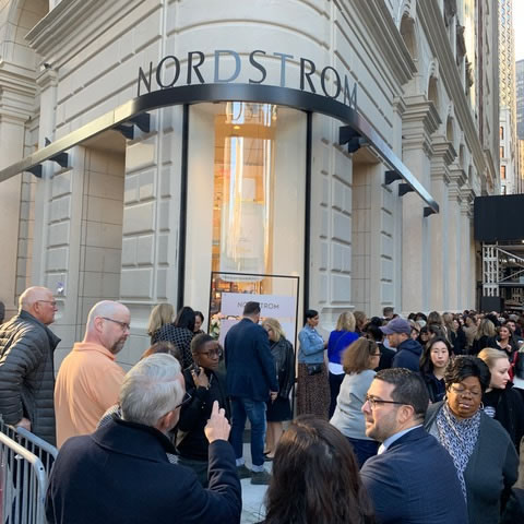 THE OPENING OF THE NYC NORDSTROM FLAGSHIP STORE