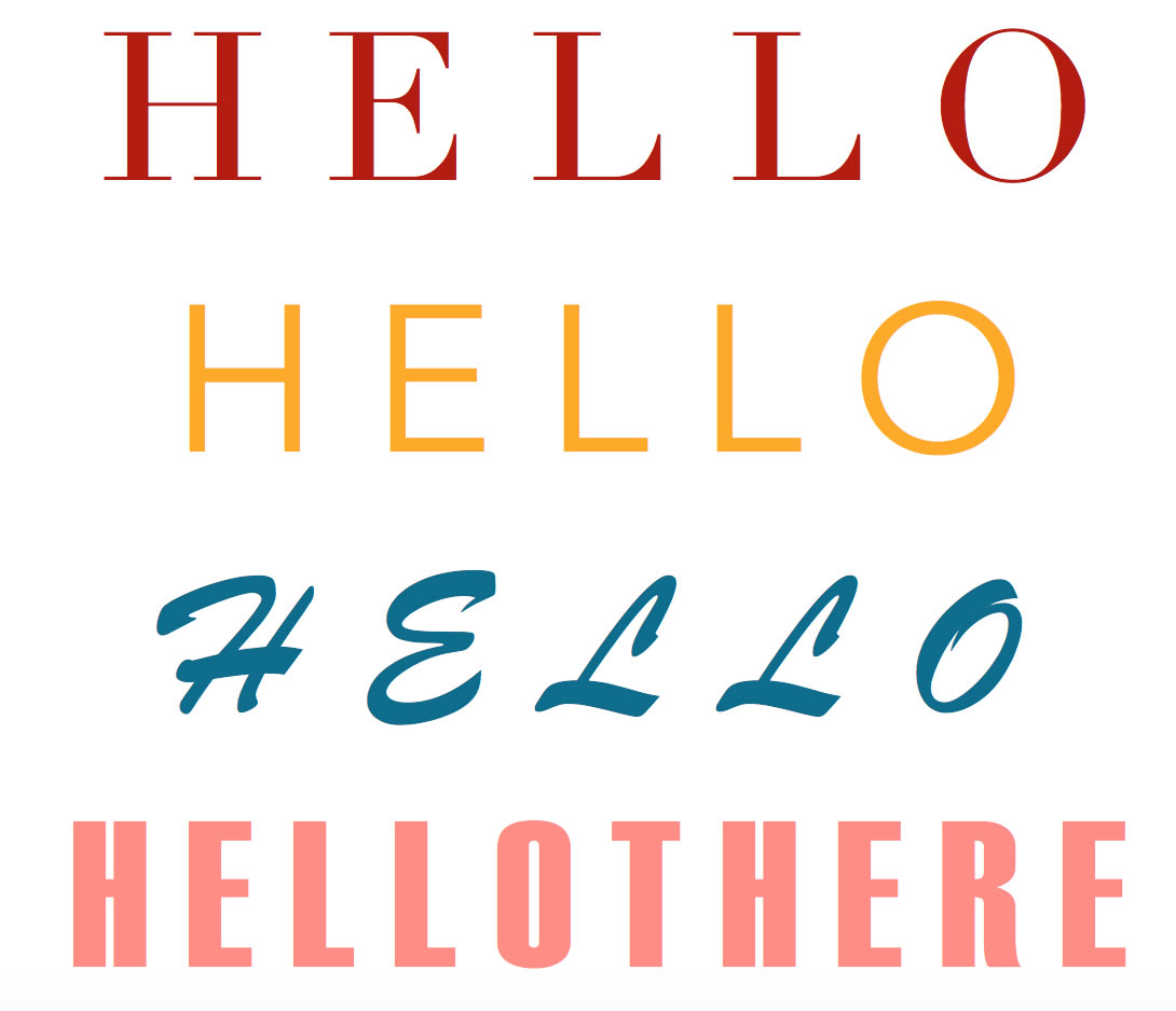 THE JOURNEY OF THE FONT | BESPOKE TYPOGRAPHIC DESIGN