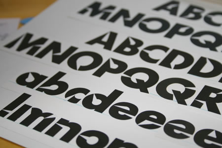 THE JOURNEY OF THE FONT | BESPOKE TYPOGRAPHIC DESIGN