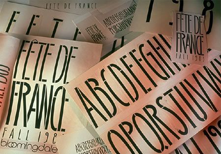 THE JOURNEY OF THE FONT | BESPOKE TYPOGRAPHIC DESIGN