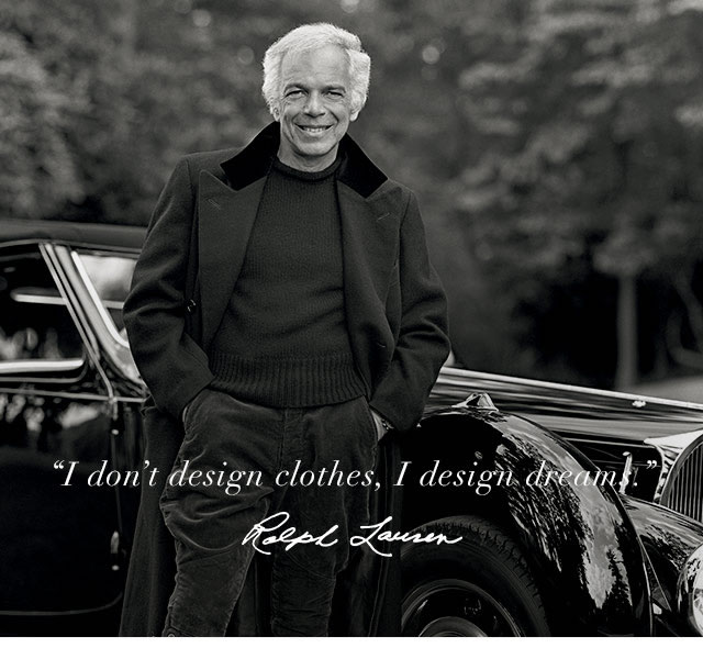 50 YEARS, WALKING THE DREAM, BRAND STORYTELLING VISIONING IN THE MAN, THE BRAND: RALPH LAUREN