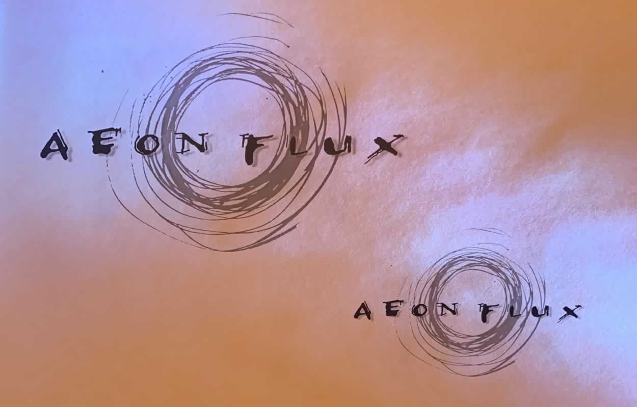 ILLUSTRATIVE GRAPHIC IDENTITY | THE LAYERED LOGOS OF AEON FLUX