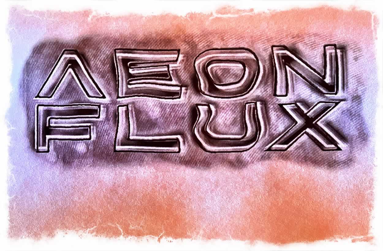 ILLUSTRATIVE GRAPHIC IDENTITY | THE LAYERED LOGOS OF AEON FLUX