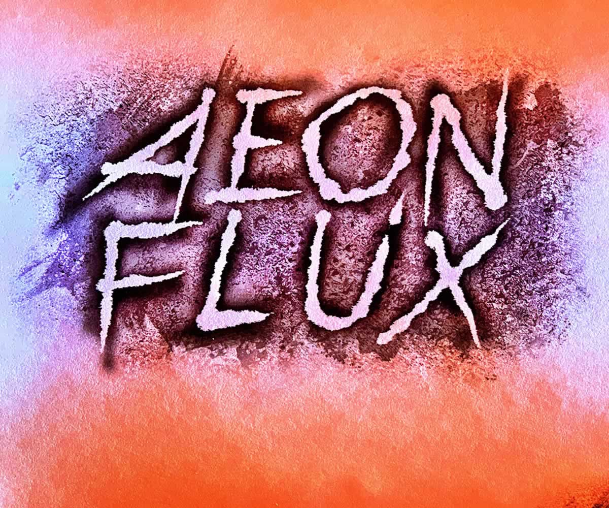 ILLUSTRATIVE GRAPHIC IDENTITY | THE LAYERED LOGOS OF AEON FLUX