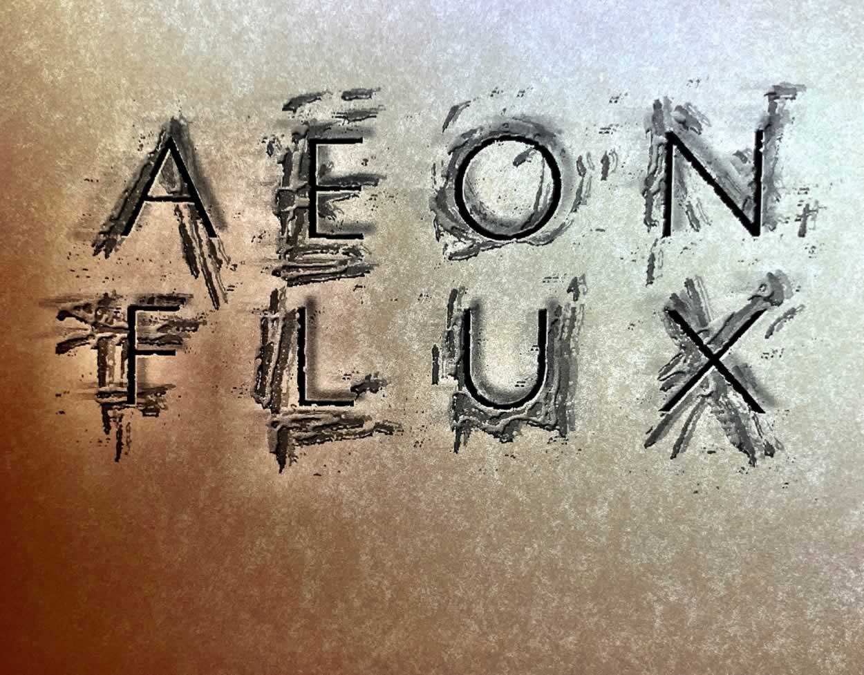 ILLUSTRATIVE GRAPHIC IDENTITY | THE LAYERED LOGOS OF AEON FLUX