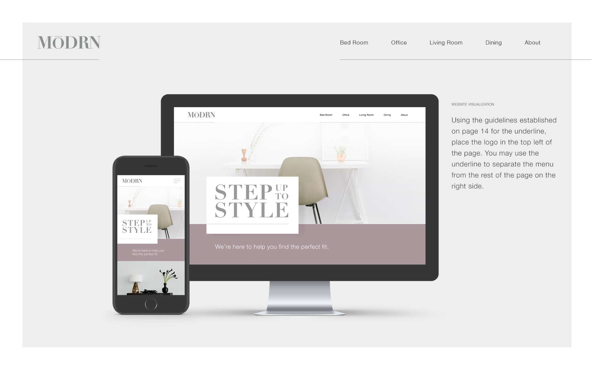 modrn-website-mockup