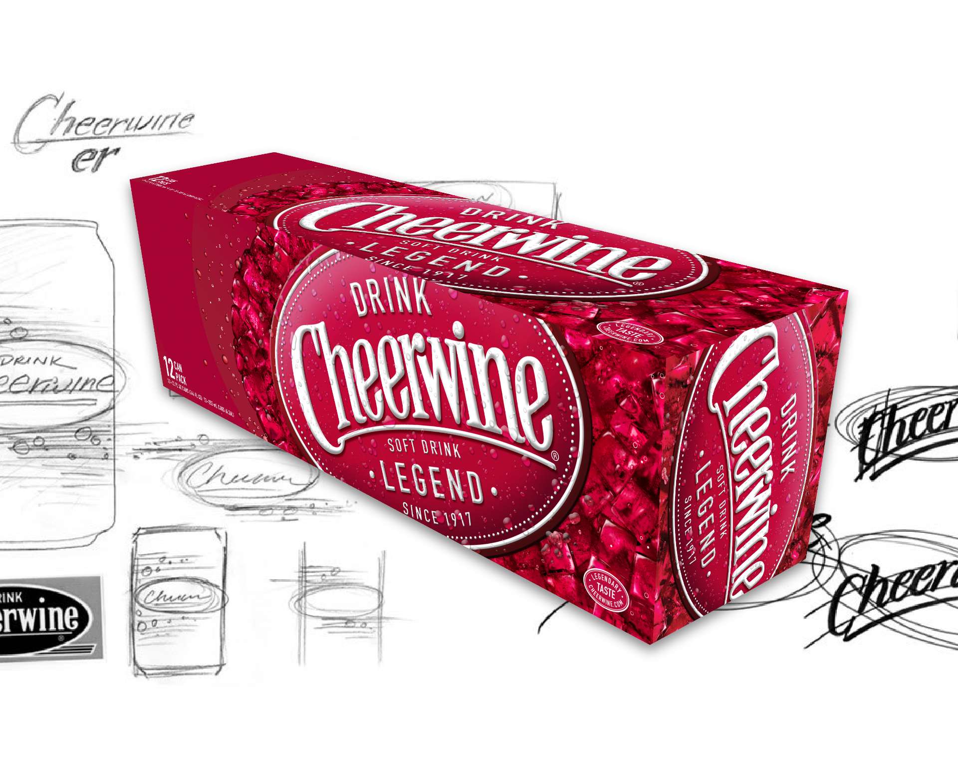 cheerwine-sketches-12-pack